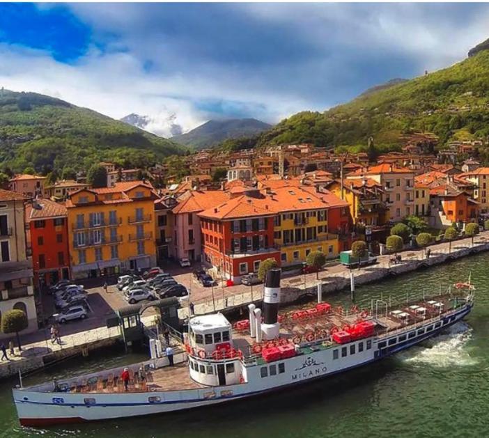Elegant Historic Large House On Lake Como Apartment Граведона Екстериор снимка